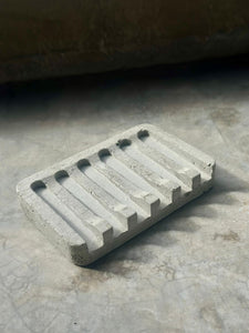 Rectangular soap dish